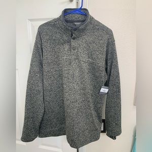 New Eddie Bauer Radiator Fleece Pull Over Sweater